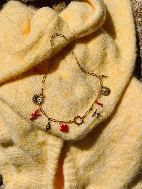 Collier Hoedic - Charms grigris fait main en Bretagne